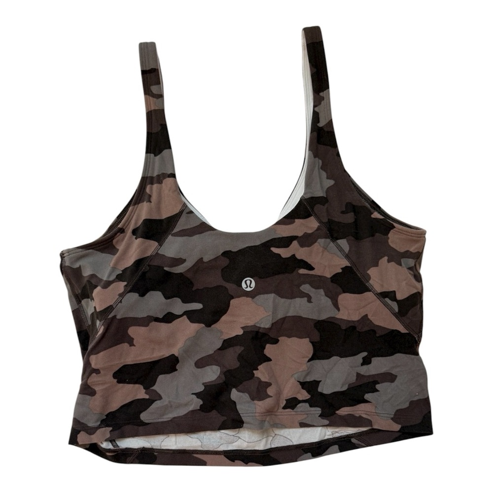lululemon athletica Heritage 365 Camp Dusty Bronze Multi Align Tank 10